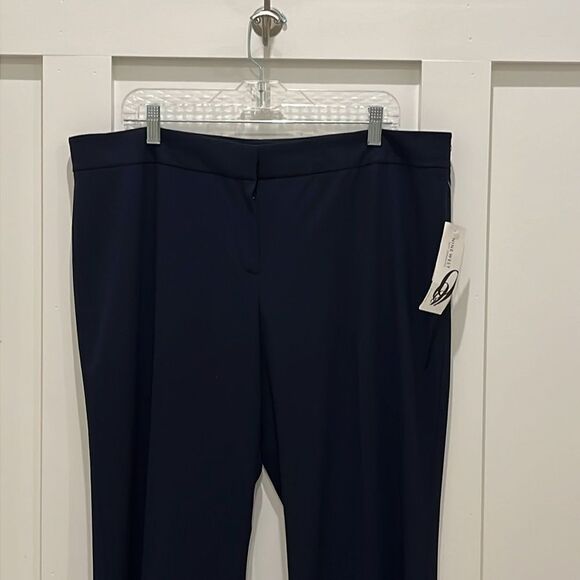 Nine West The Modern Fit Dark Blue Dress Pants - Picture 2 of 10